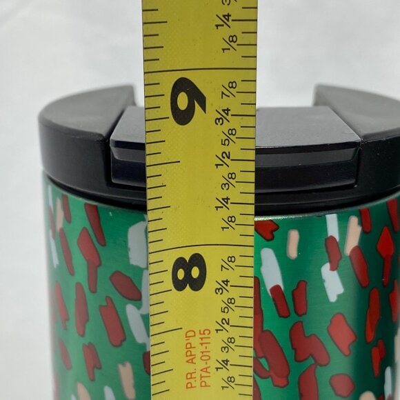 Starbucks 2019 Holiday Confetti Insulated 16oz Tumbler Set Of 2 Stainless Steel - Picture 12 of 12